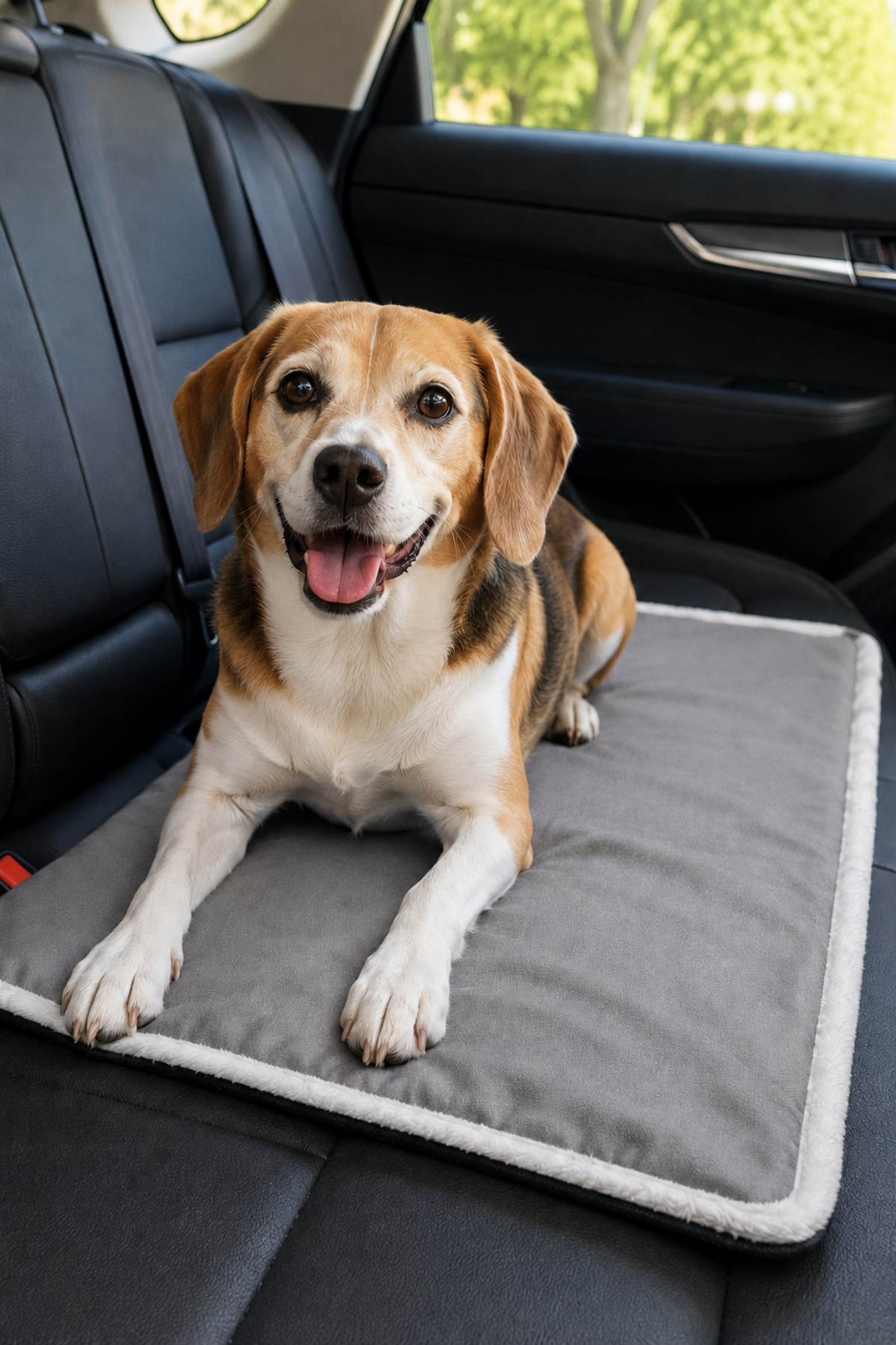 Serinletici Mat 40x60 cm, 4 Mevsim Kedi ve Köpek Matı | Sıcak & Soğuk Kullanılabilen Jel Dolgulu Minder Yatak - Gri